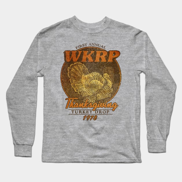 Thanksgiving Turkey Drop - Top Selling Long Sleeve T-Shirt by agus iteng